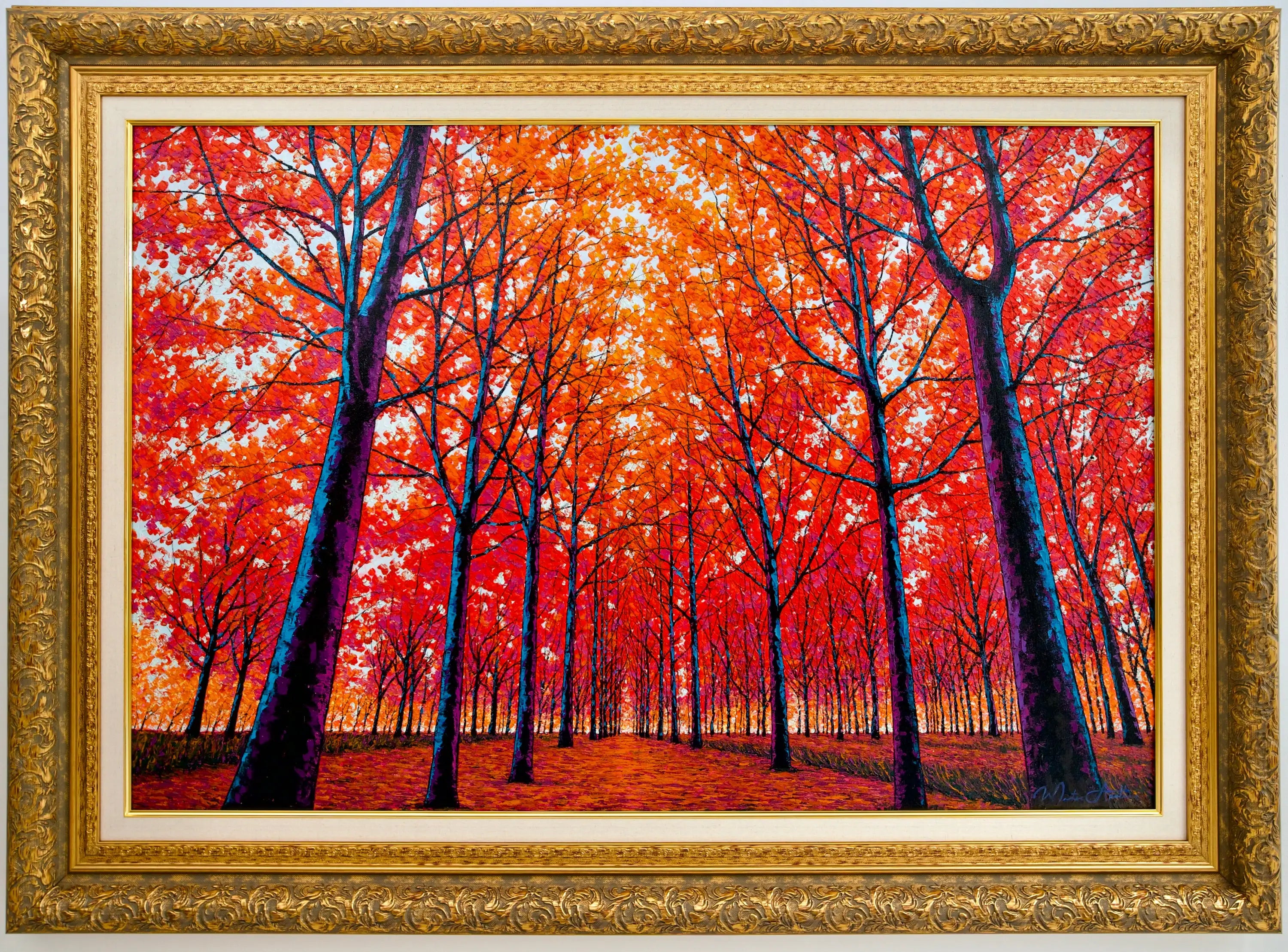 Visage d’Automne | 150 x 100 cm Reproductions de tableaux à la peinture à l’huile