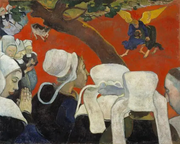 Visión después del sermón - Paul Gauguin