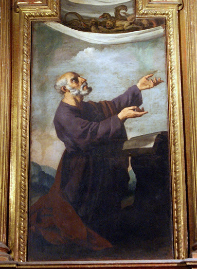 Visión de animales impuros - Francisco de Zurbarán