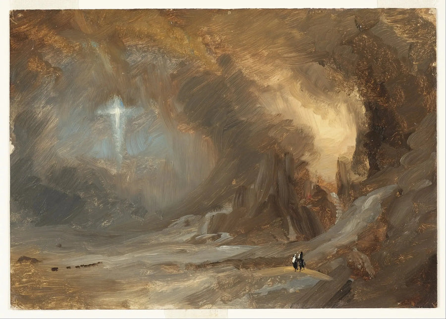 Visión de la Cruz - Frederic Edwin Church