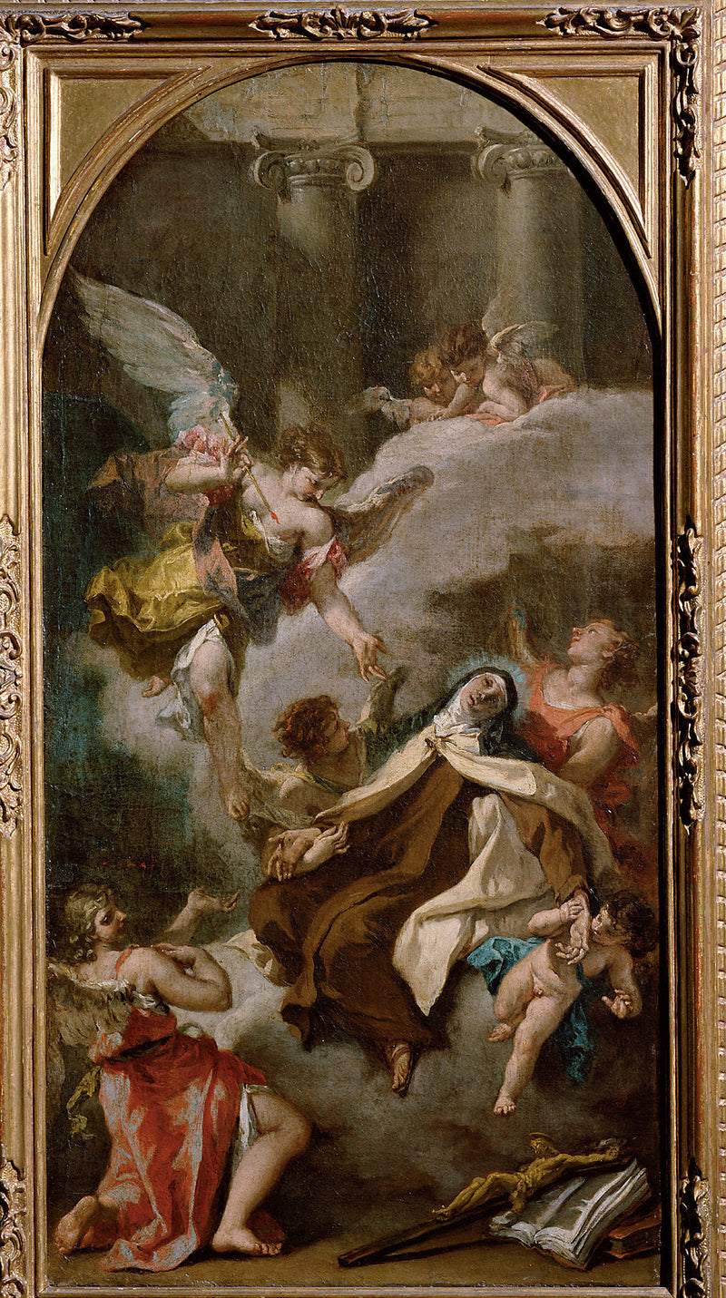 Visión de Santa Teresa de Ávila - Sebastiano Ricci