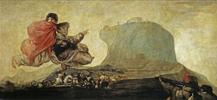 Visión fantástica - Francisco de Goya