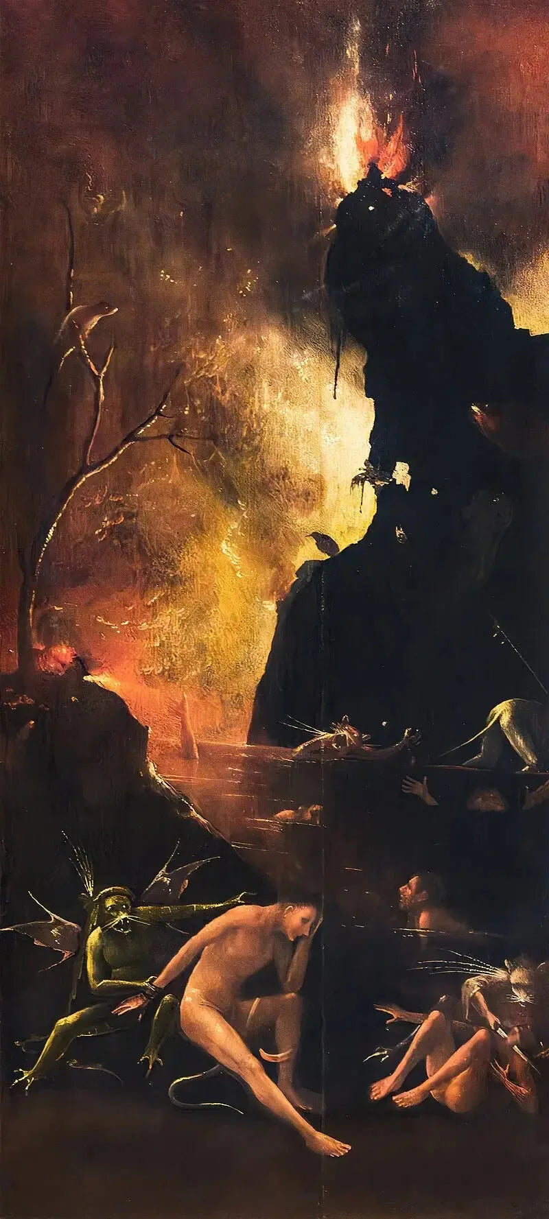 Visiones del más allá: el infierno - Hieronymus Bosch