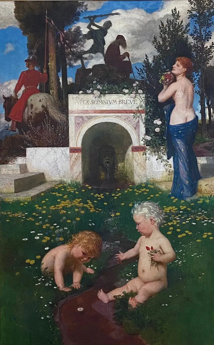 Vita somnium breve (La vida es un sueño breve) - Arnold Böcklin