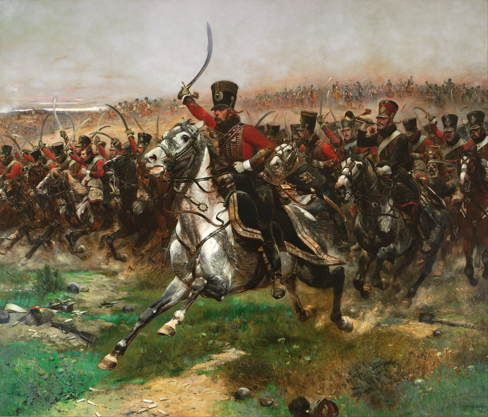Vive l'Empereur - Édouard Detaille image 1 copie de tableau peinte à la main