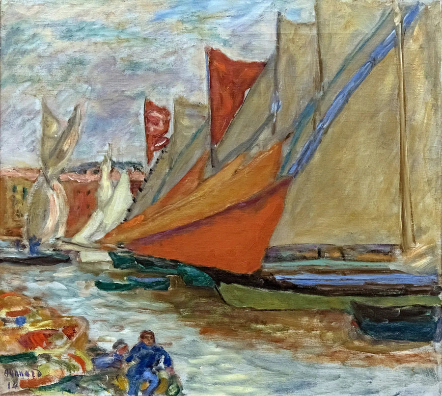 Veleros en seco - Pierre Bonnard