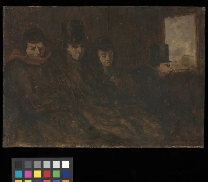 Coche de segunda clase - Honoré Daumier
