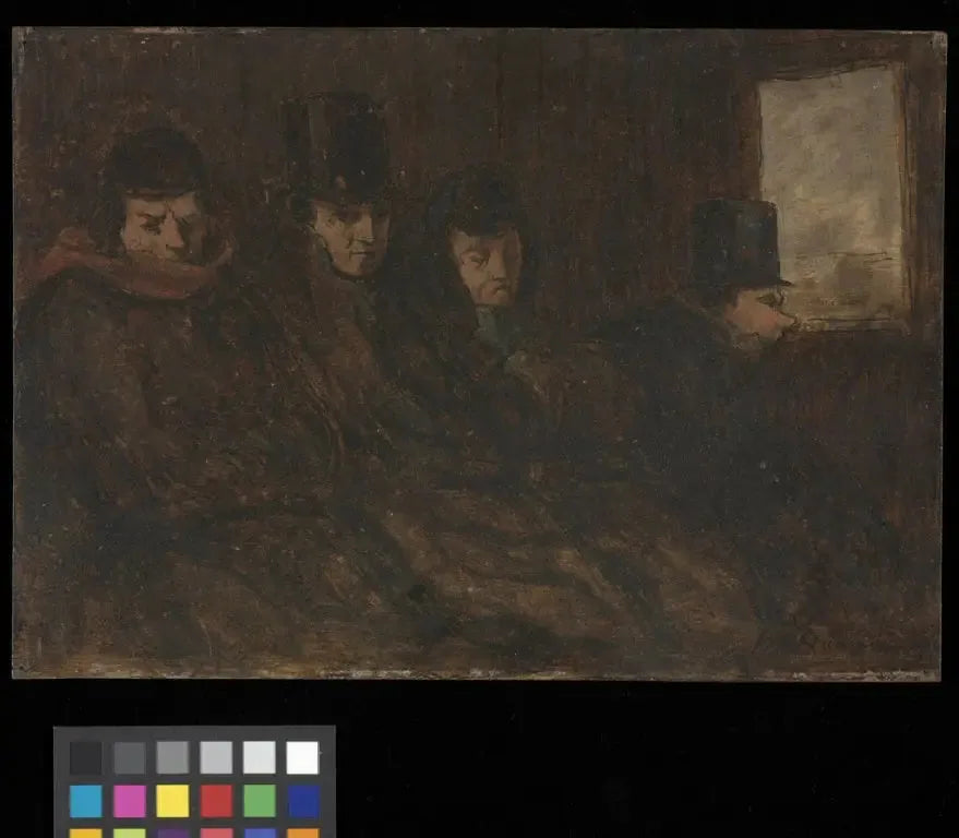 Coche de segunda clase - Honoré Daumier