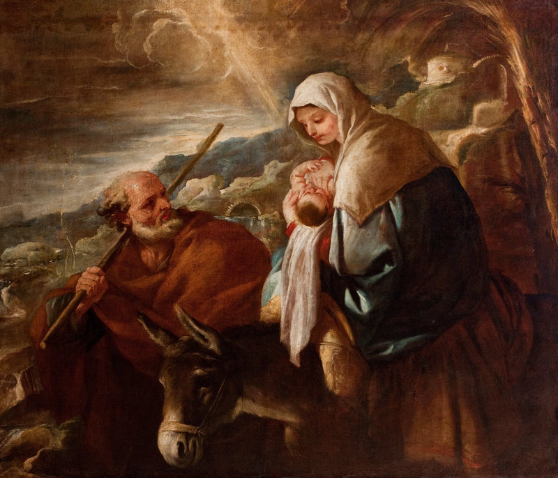 Hacia Egipto - Luca Giordano