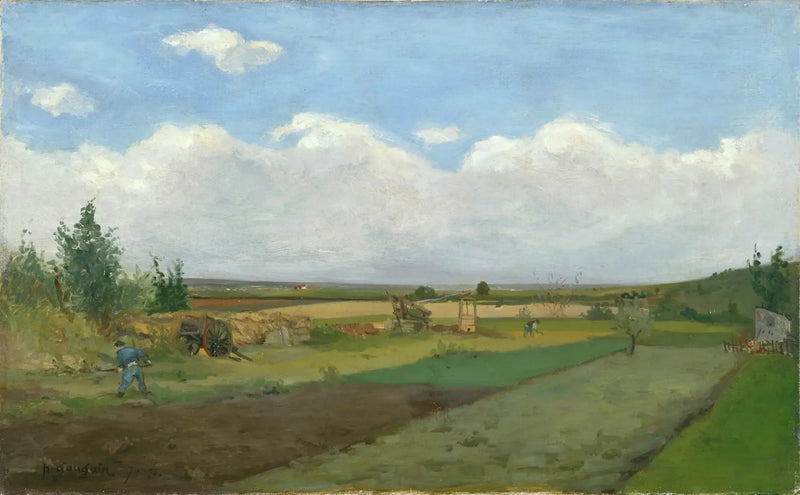 Viaje a los campos en la llanura - Paul Gauguin