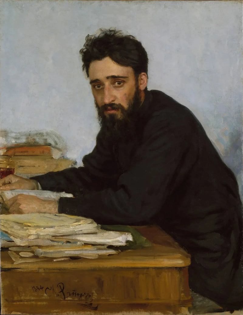 Vsevolod Mikháilovich Garchine (1855-1888) - Ilya Repin