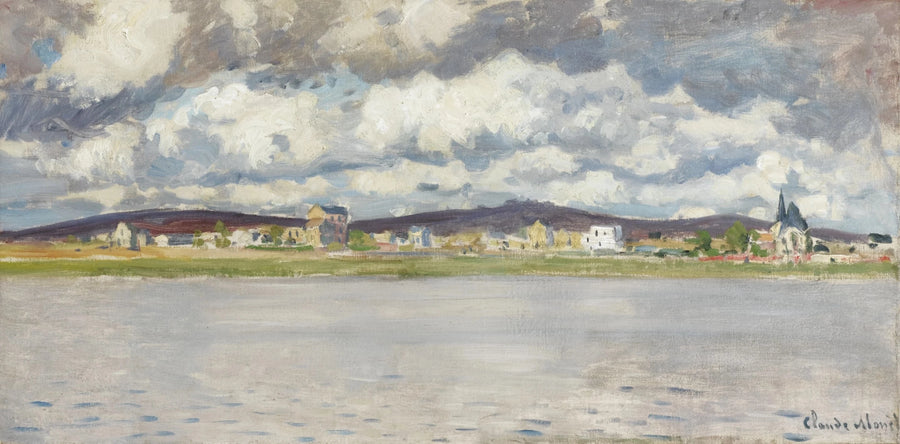 Vista de Argenteuil W235 - Claude Monet
