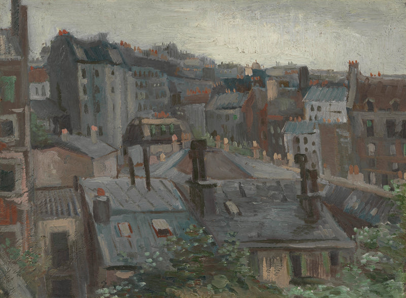 Vista desde el taller de Vincent - Vincent van Gogh