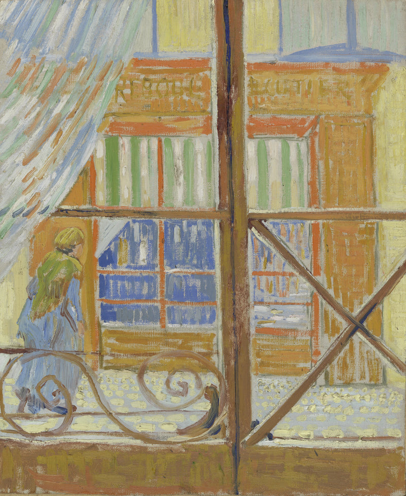 Vista de una carnicería - Vincent van Gogh