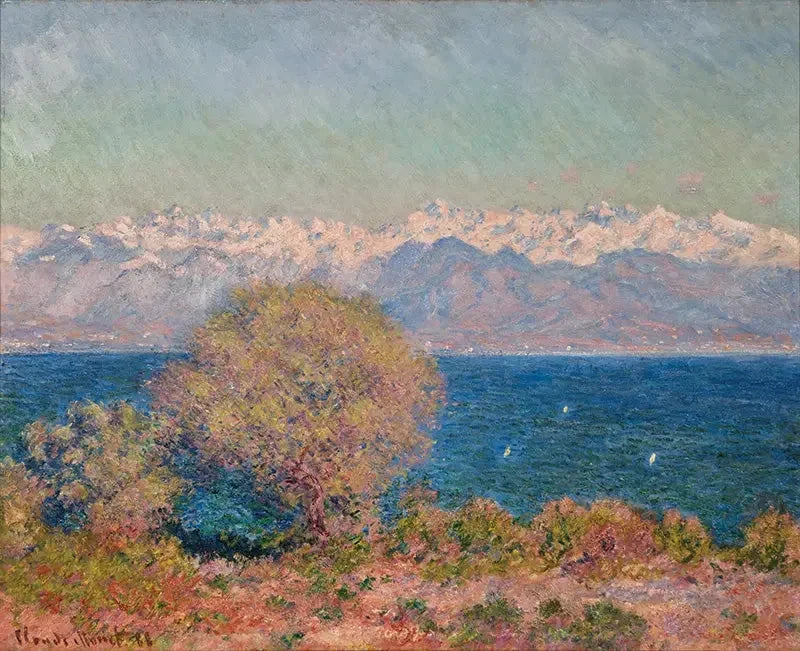 Vista del Cap d'Antibes W1175 - Claude Monet