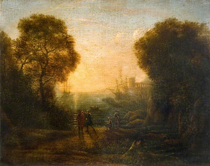 Vue côtière - Claude Lorrain - Alpha Reproduction