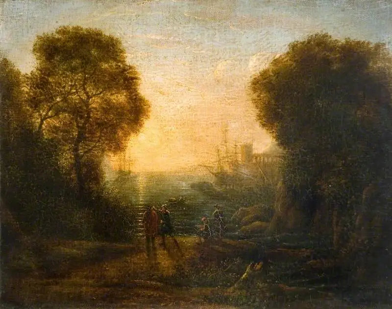 Vista costera - Claude Lorrain