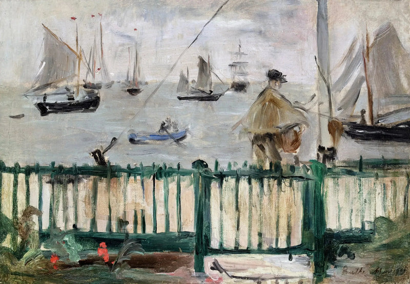 Vista de Inglaterra o En la Isla de Wight - Berthe Morisot