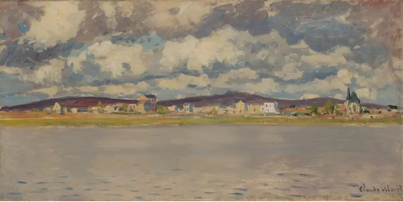 Vista de Argenteuil - Claude Monet
