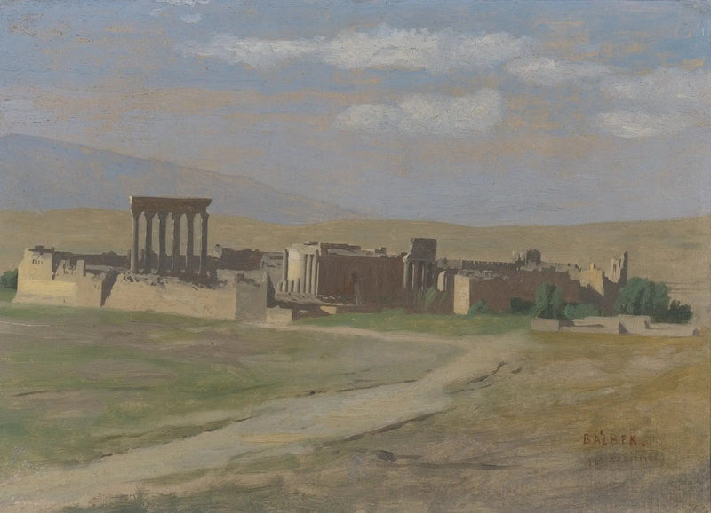 Vista de Baalbek - Jean-Léon Gérôme