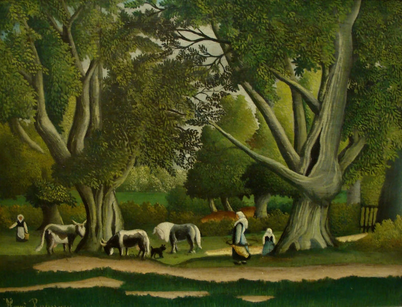 Vista de Bretaña - Henri Rousseau