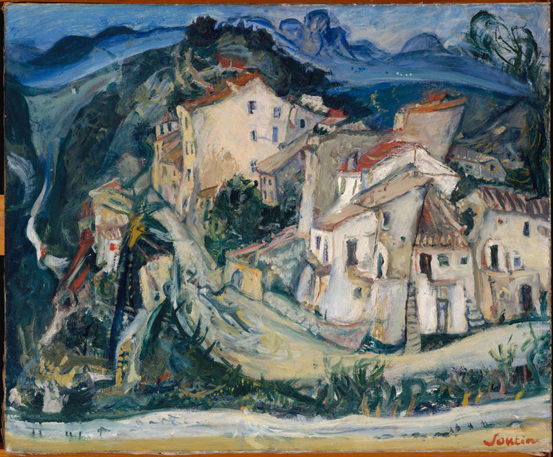 Vista de Cagnes - Chaim Soutine