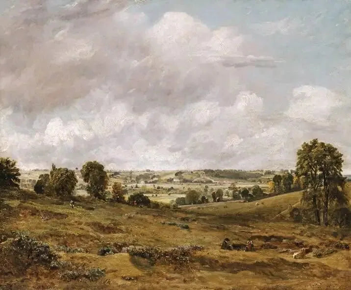Vista de Dedham Vale desde East Bergholt - John Constable