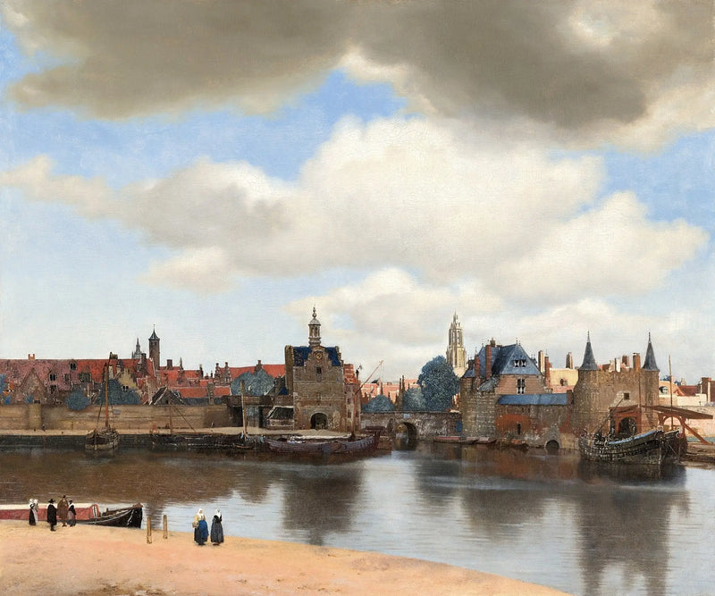 Vista de Delft - Johannes Vermeer