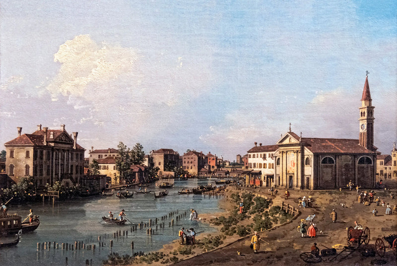Vista de Dolo - Canaletto