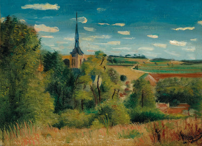 Vue de Donnemarie-en-Montois - André Derain - Alpha Reproduction