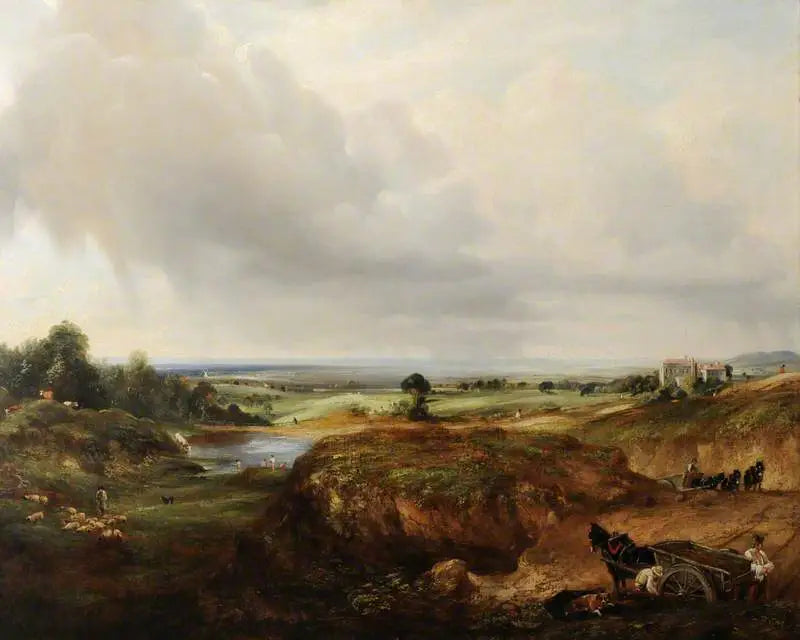 Vista de Hampstead Heath - John Constable