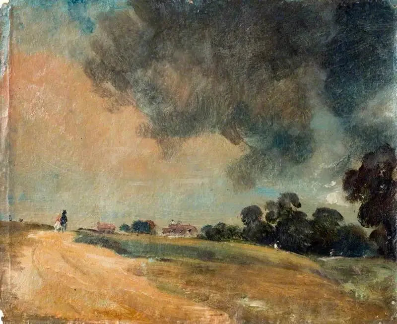 Vista de Hampstead, hacia el este - John Constable