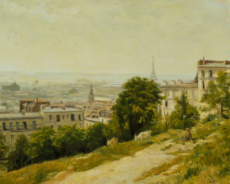 Vista de la colina, Montmartre - Stanislas Lépine