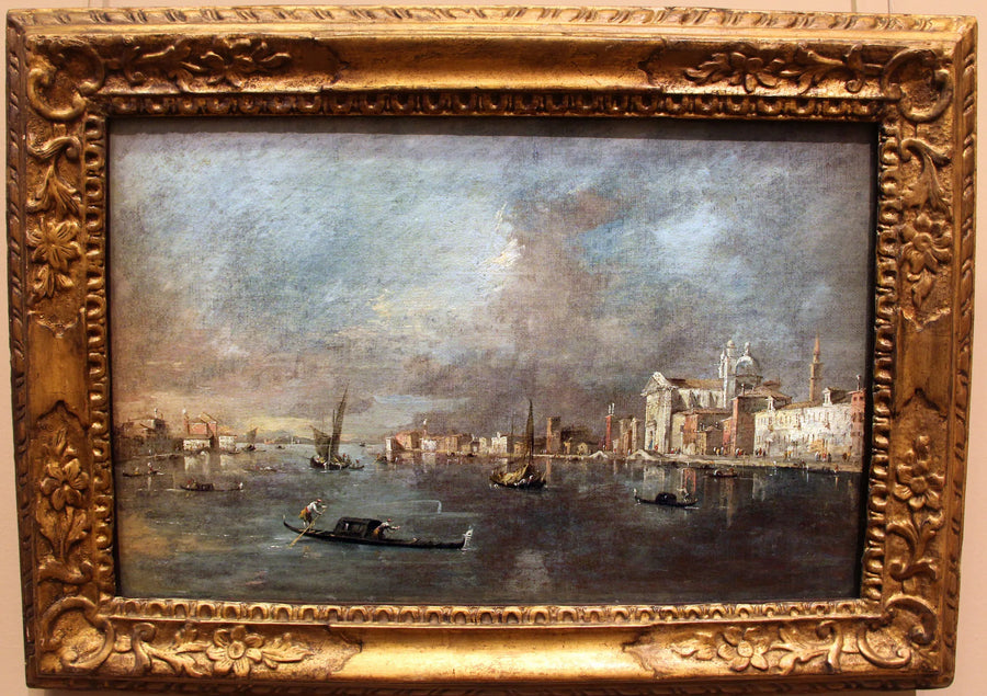 Vista de la Giudecca con las Zattere - Francesco Guardi
