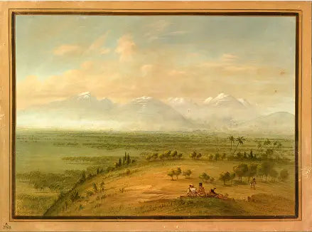 Vista de la Pampa del Sacramento - George Catlin
