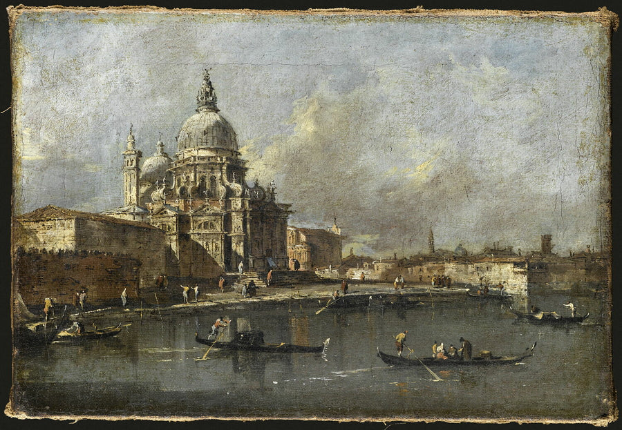 Vista de la Salute - Francesco Guardi
