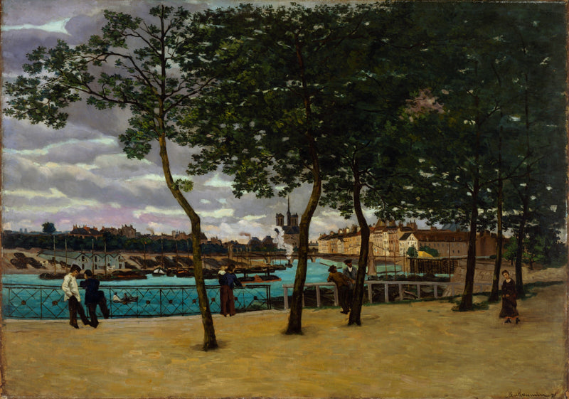 Vista del Sena, París - Armand Guillaumin