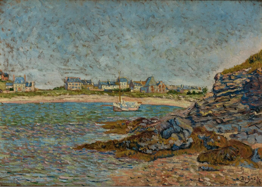 Vista del Puerto, Saint Briac - Paul Signac