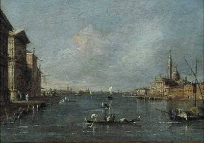 Vista de S. Giorgio Maggiore, Venecia - Francesco Guardi