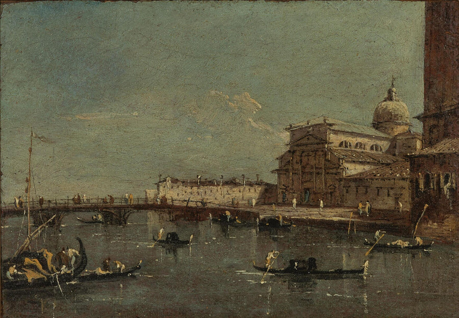 Vista de S. Pietro di Castello, Venecia - Francesco Guardi