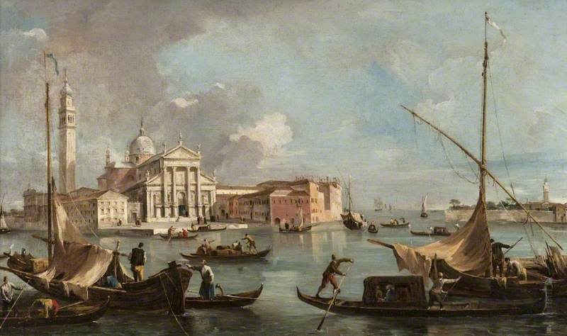 Vista de San Giorgio Maggiore, Venecia - Francesco Guardi