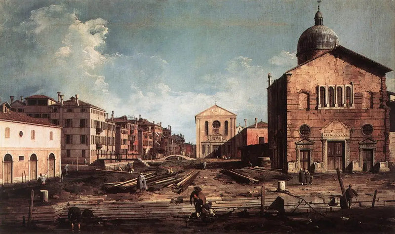 Vista de San Giuseppe di Castello - Canaletto