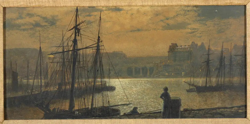 Vista de Scarborough - John Atkinson Grimshaw