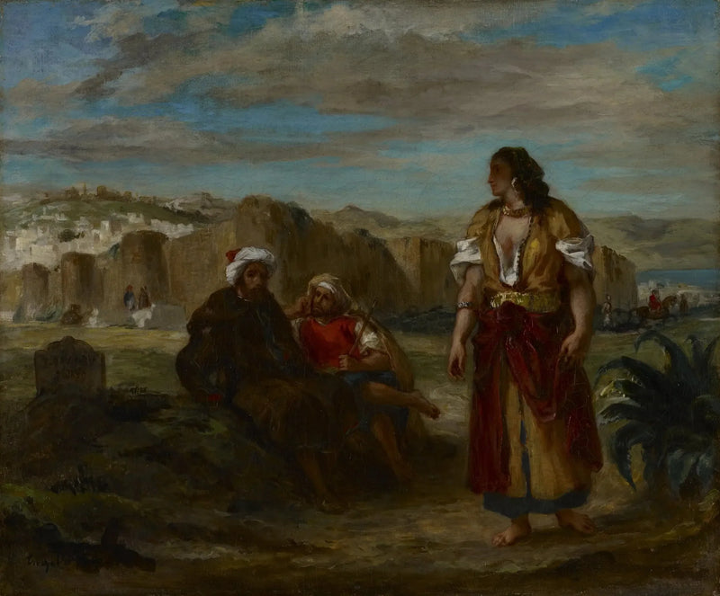 Vista de Tánger - Eugène Delacroix