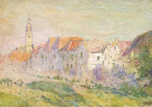 Vista de Veere, Zelanda - Anna Boch