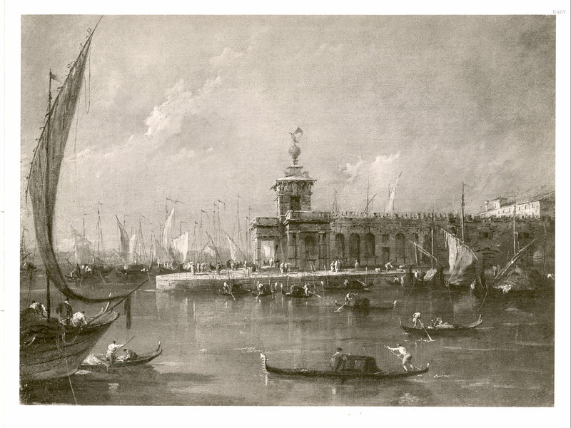 vista de Venecia - Francesco Guardi