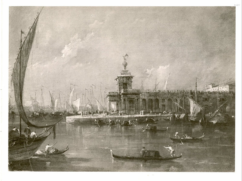 vista de Venecia - Francesco Guardi