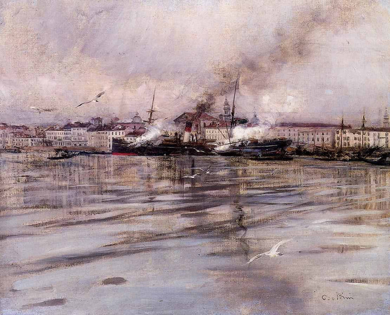 Vista de Venecia - Giovanni Boldini