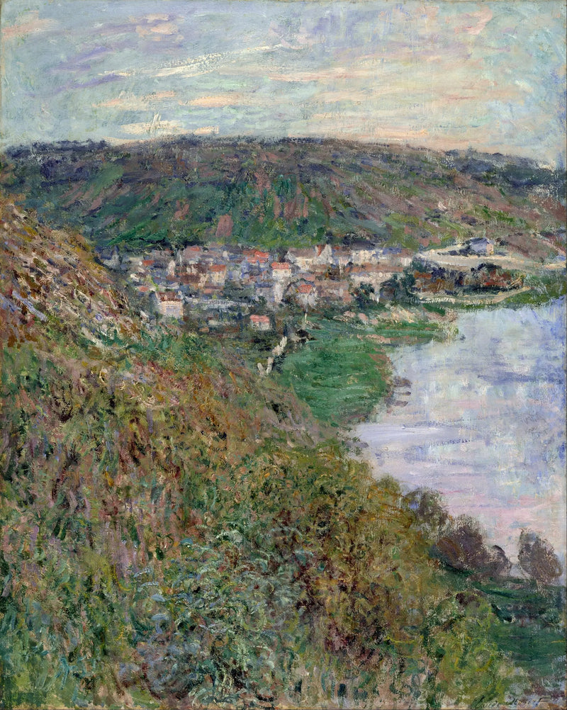 Vista de Vétheuil - Claude Monet