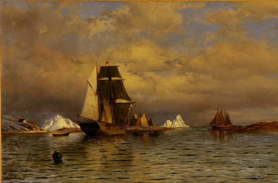 Vista desde Battle Harbour - William Bradford